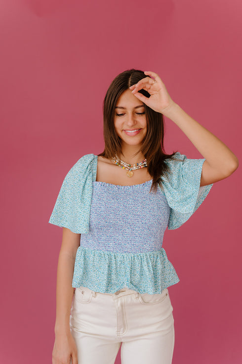 Ditsy Days Floral Top